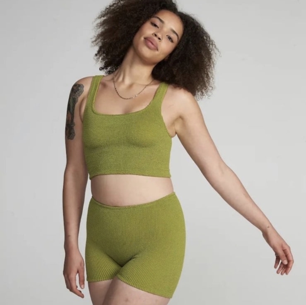 Youswim Verve Shorts Two Piece in Fern